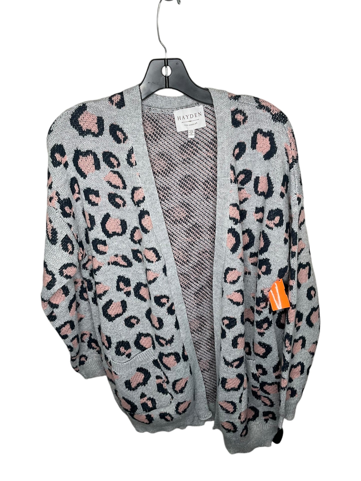 Cardigan By Hayden La In Leopard Print, Size: S