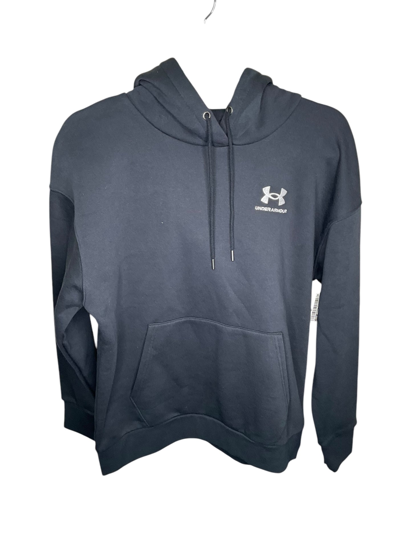 Athletic Sweatshirt Hoodie By Under Armour In Black, Size: Sp