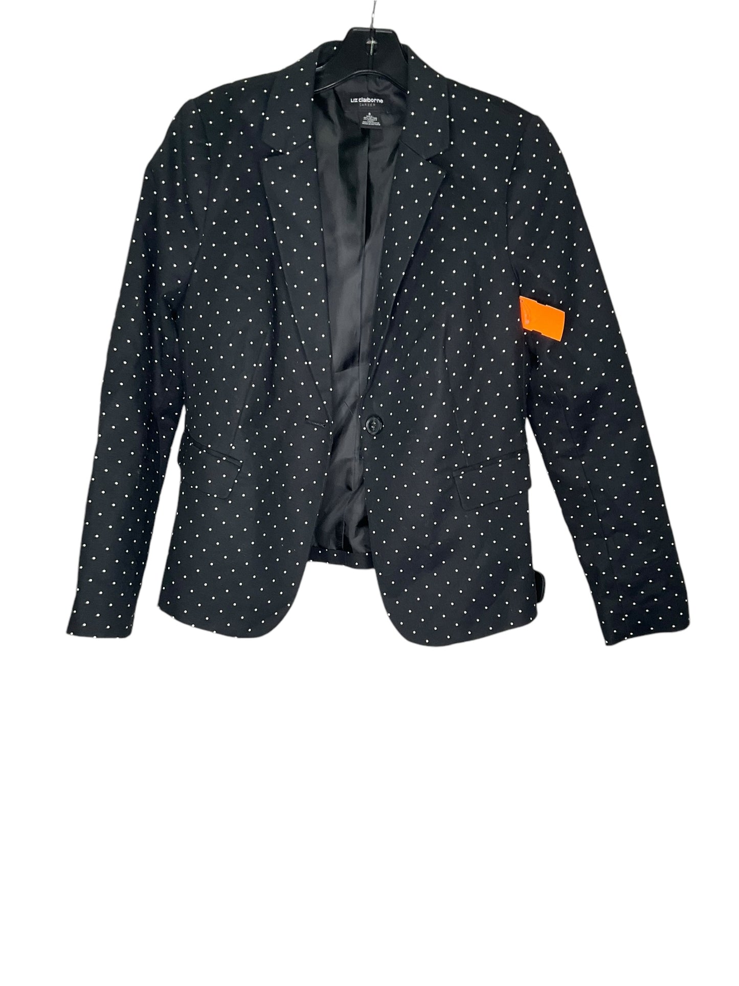 Blazer By Liz Claiborne In Polkadot Pattern, Size: S