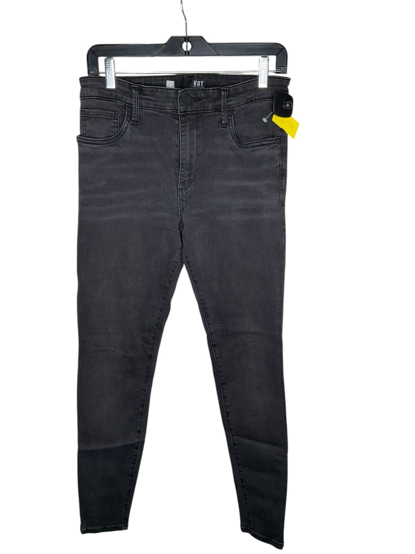 Jeans Skinny By Kut In Black, Size: 6