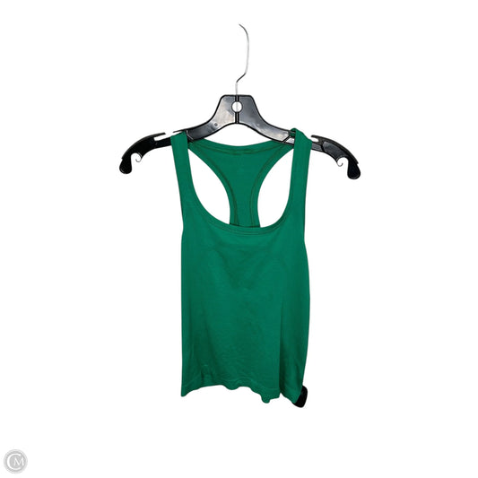 Athletic Tank Top By Lululemon In Green, Size: S