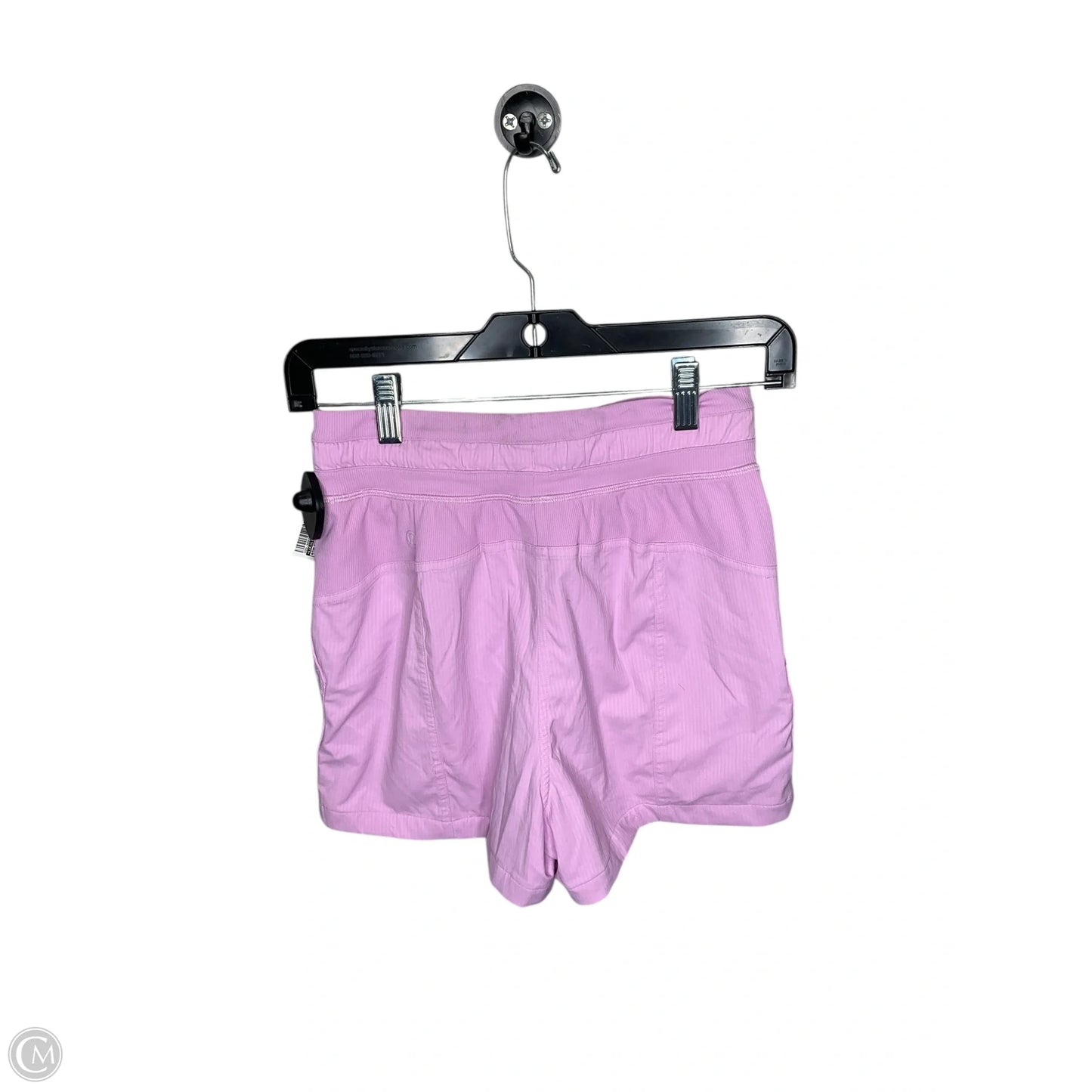 Athletic Shorts By Lululemon In Pink, Size: 2