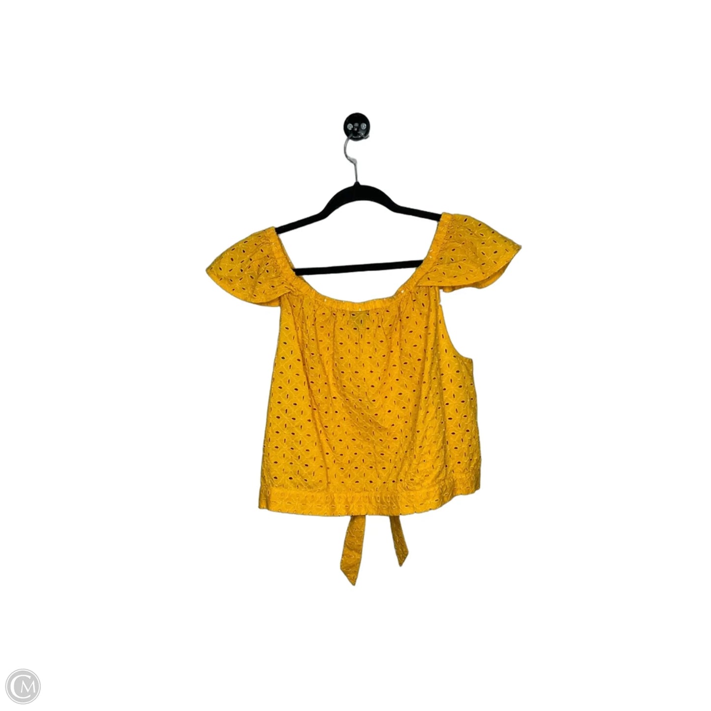 Top Sleeveless By Ana In Yellow, Size: Xl