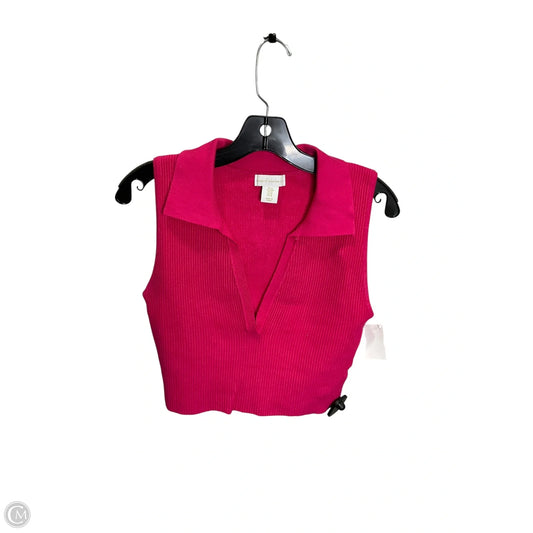 Top Sleeveless By House Of Harlow In Pink, Size: M