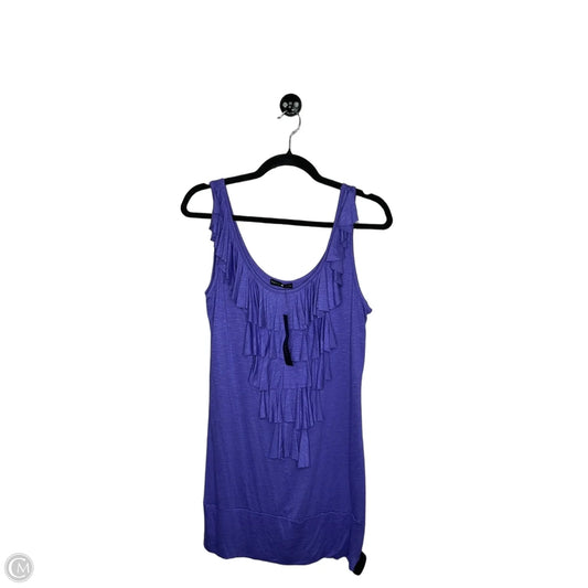 Top Sleeveless By Clothes Mentor In Purple, Size: L