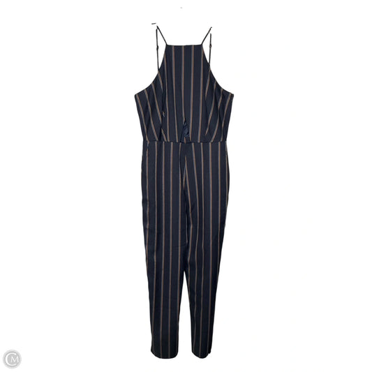 Jumpsuit By Joa In Striped Pattern, Size: M