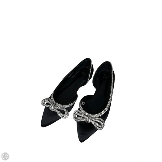 Shoes Flats By A New Day In Black & Silver, Size: 6