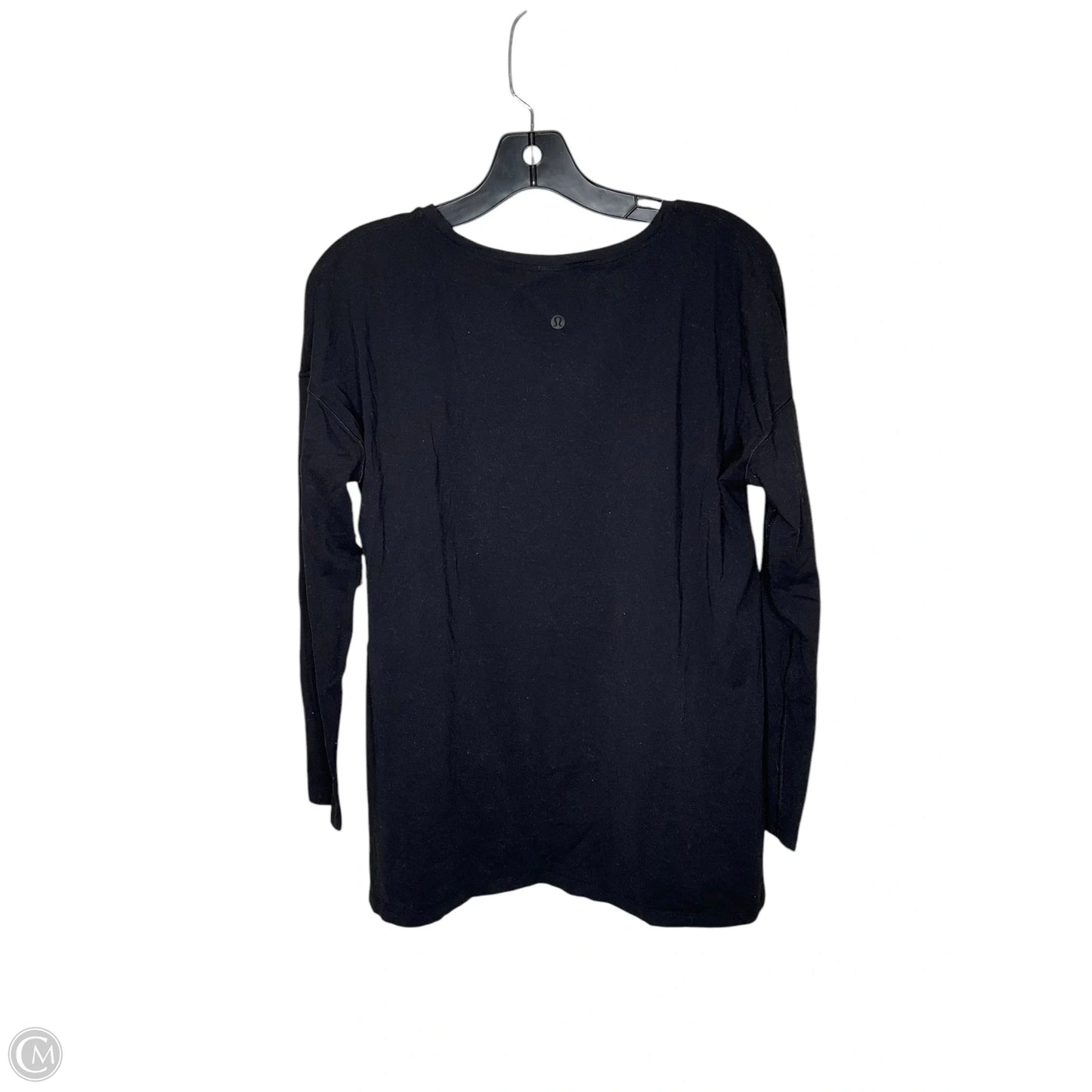 Top Long Sleeve By Lululemon In Black, Size: M