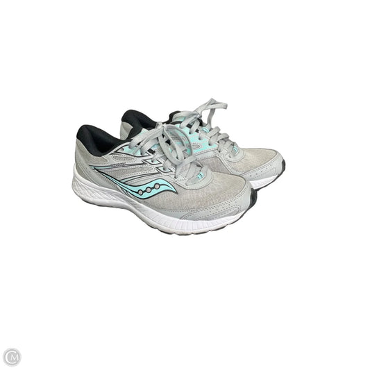 Shoes Athletic By Asics In Grey, Size: 7.5