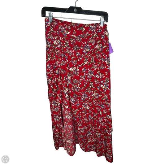Skirt Maxi By Clothes Mentor In Floral Print, Size: M