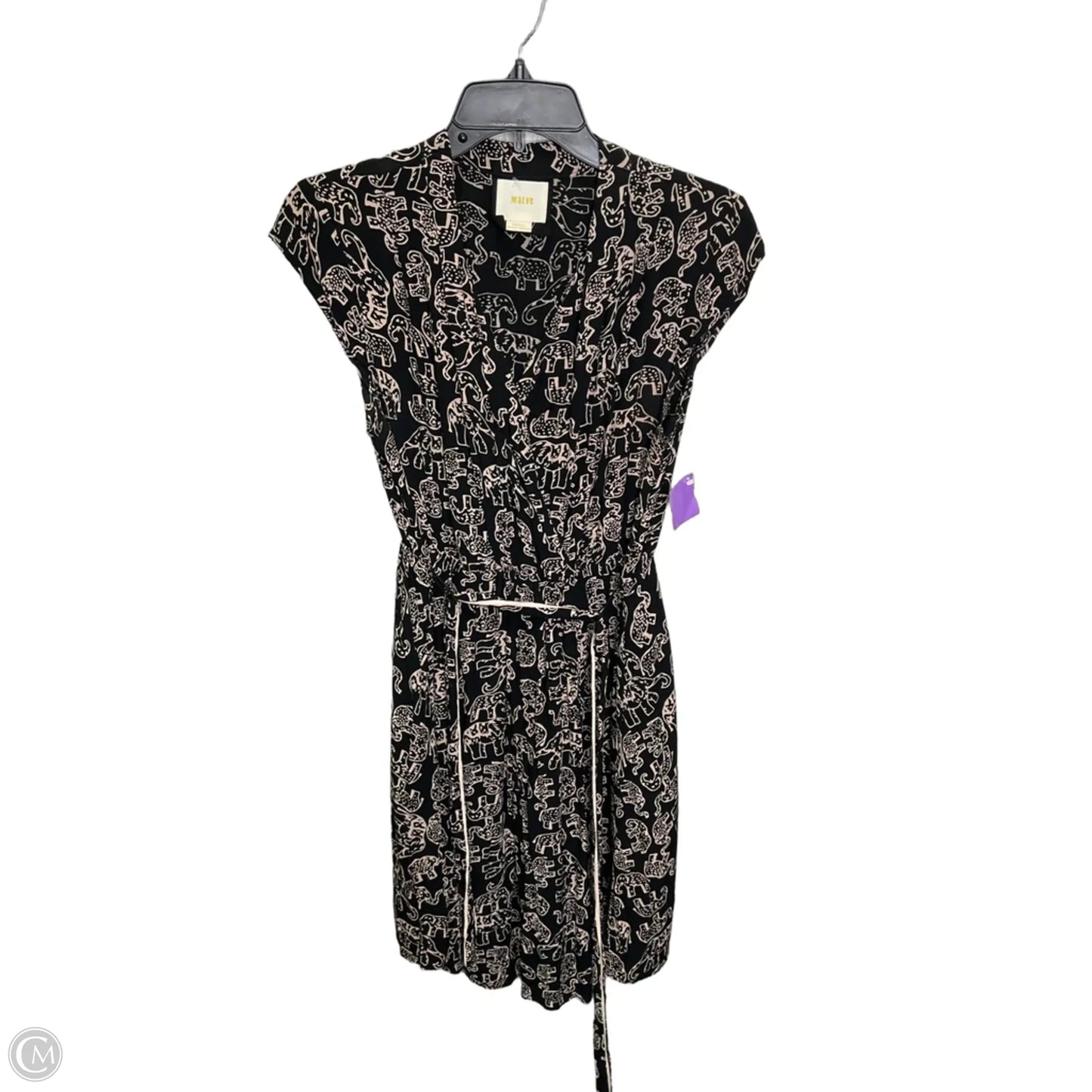 Dress Casual Maxi By Maeve In Black & Cream, Size: S