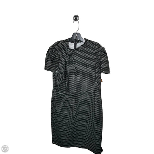 Dress Casual Midi By Maggy London In Black & White, Size: 16