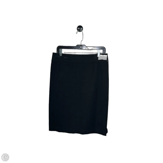 Skirt Midi By Ann Taylor In Black, Size: 8
