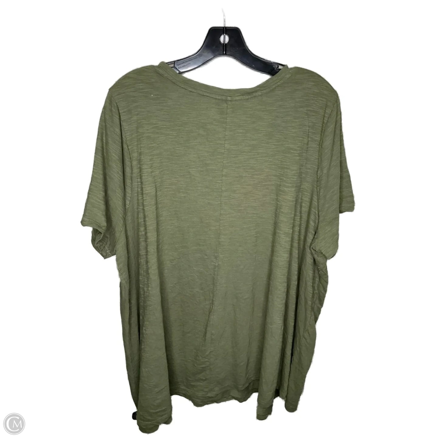 Blouse Long Sleeve By Modern Works In Black, Size: 2x
