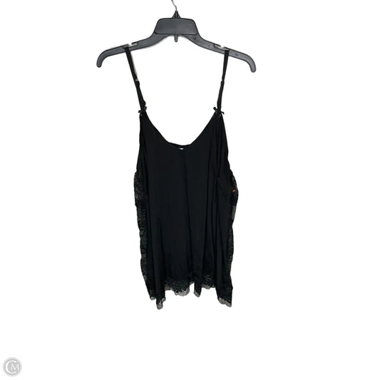 Blouse Sleeveless By Cacique In Black, Size: 2x