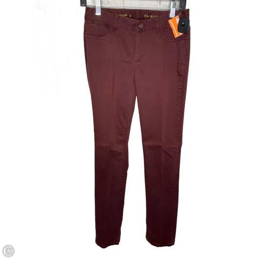 Pants Other By Talbots In Maroon, Size: 2