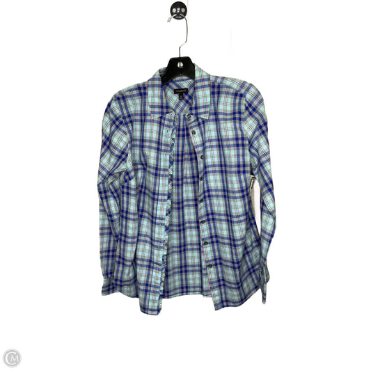 Blouse Long Sleeve By Talbots In Multi-colored, Size: Xs