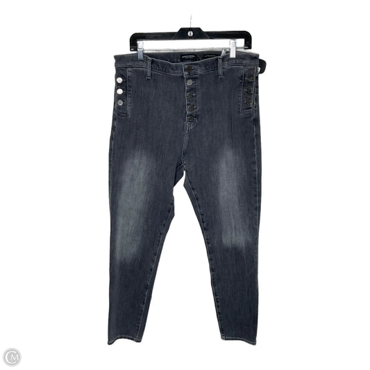 Jeans Skinny By Banana Republic In Grey, Size: 3x