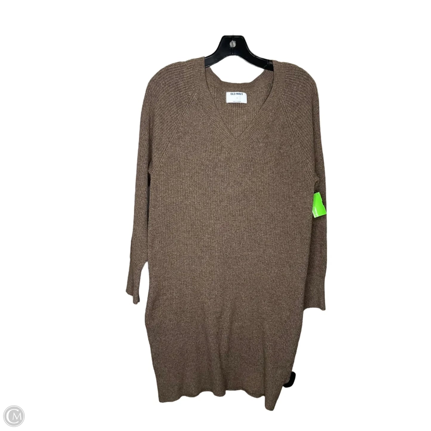 Dress Sweater By Old Navy In Brown, Size: S