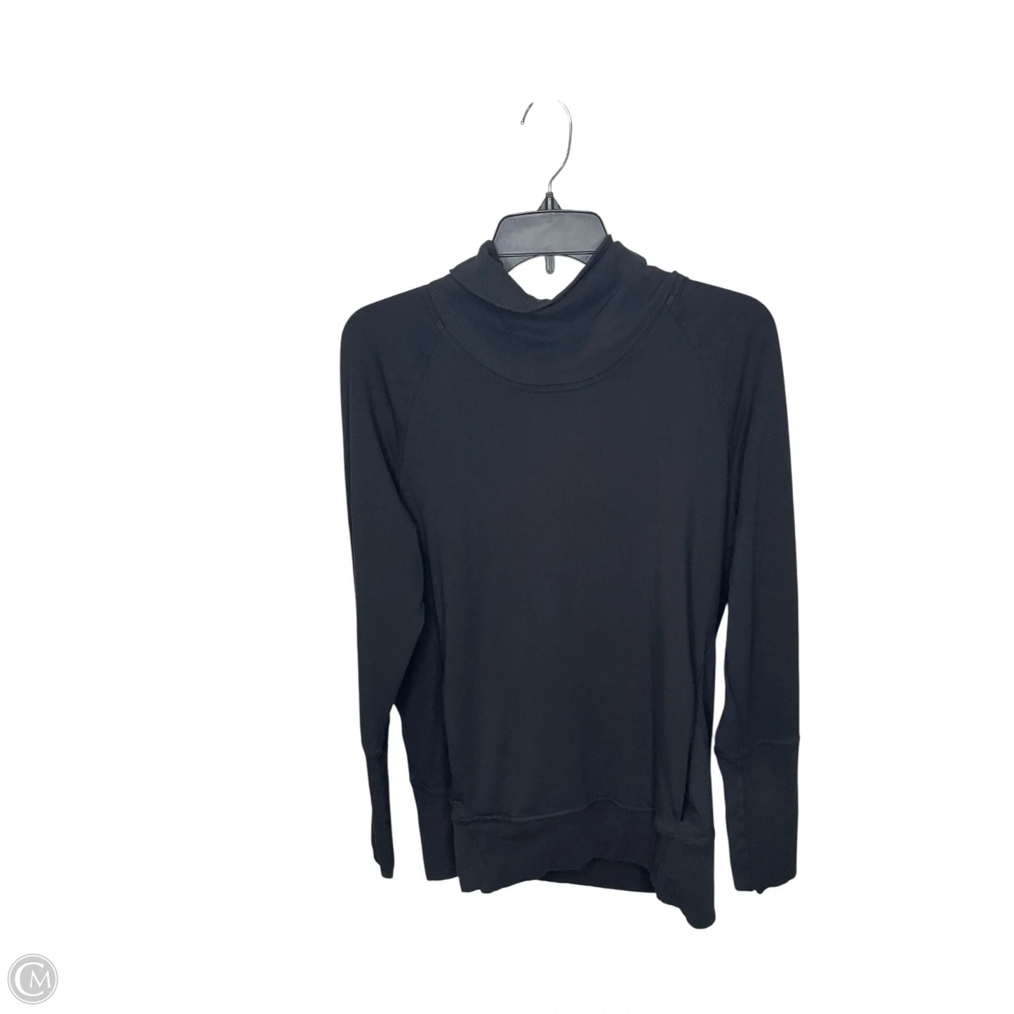 Athletic Jacket By Lululemon In Black, Size: 10