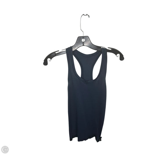 Athletic Tank Top By Lululemon In Navy, Size: 4