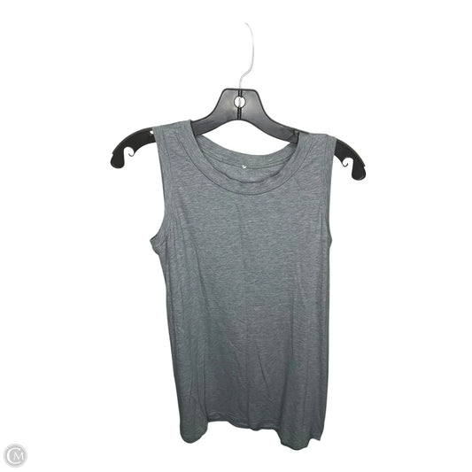 Athletic Tank Top By Lululemon In Grey, Size: L
