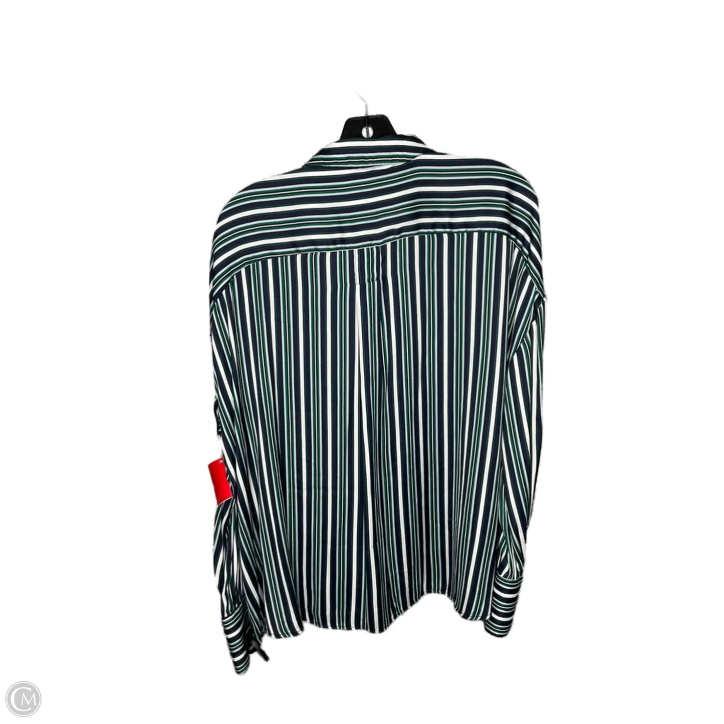 Top Long Sleeve By Free People In Striped Pattern, Size: M