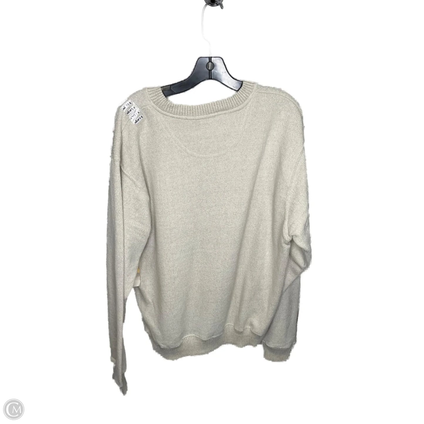 Sweater By Clothes Mentor In Tan, Size: Xl