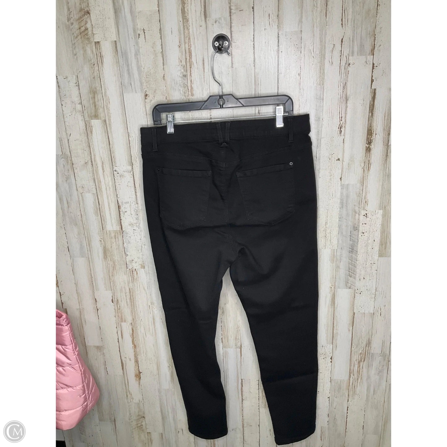 Jeans Skinny By Curve Appeal In Black, Size: 16
