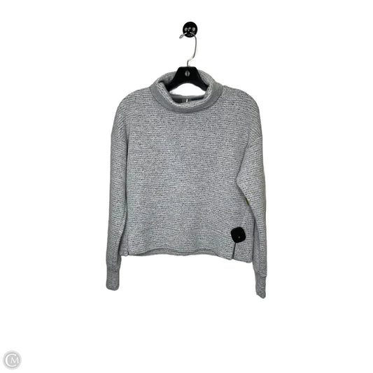 Athletic Sweatshirt Collar By Clothes Mentor In Grey, Size: Xs