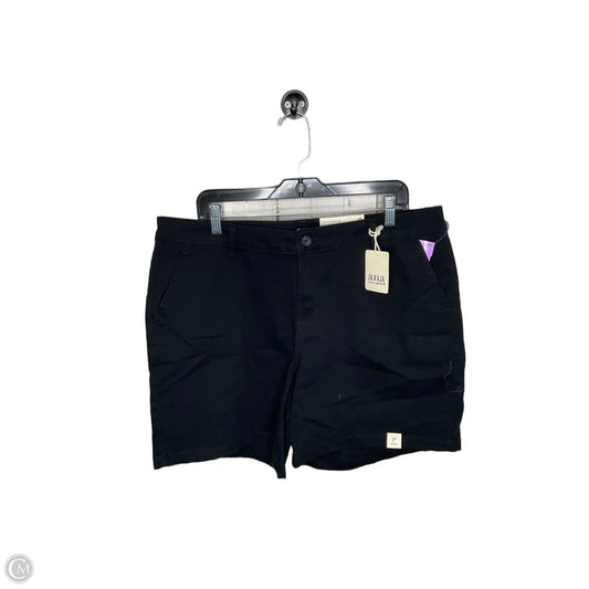 Shorts By Ana In Black, Size: 18