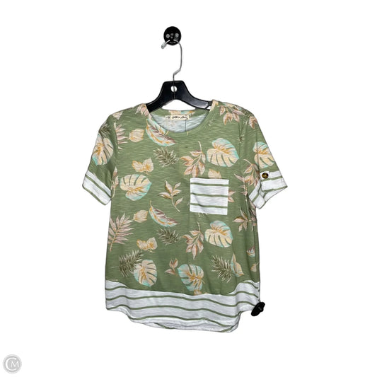 Top Short Sleeve By Clothes Mentor In Green, Size: S