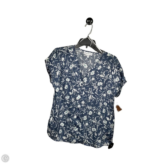 Top Short Sleeve By Clothes Mentor In Blue, Size: S