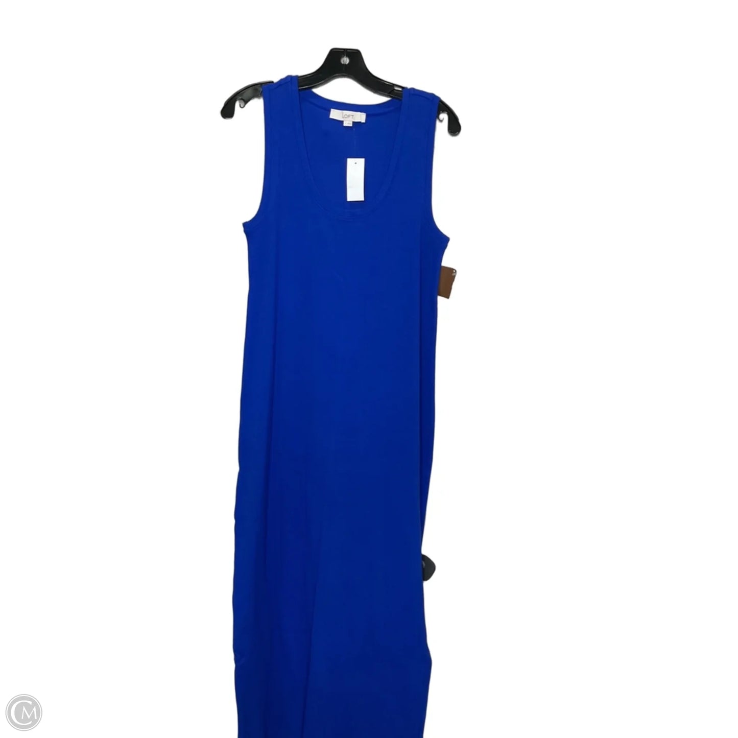 Dress Casual Maxi By Loft In Blue, Size: L