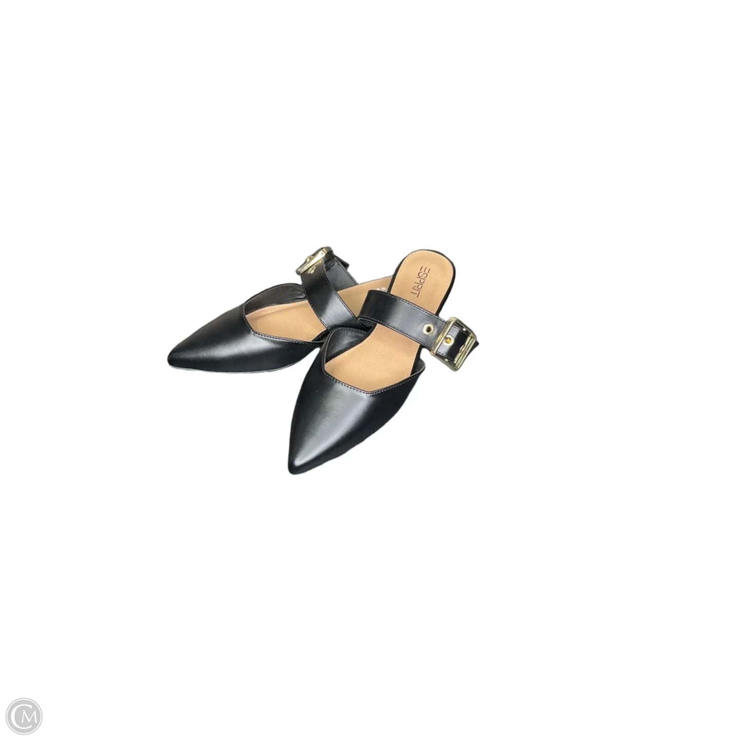 Shoes Flats By Esprit In Black, Size: 7