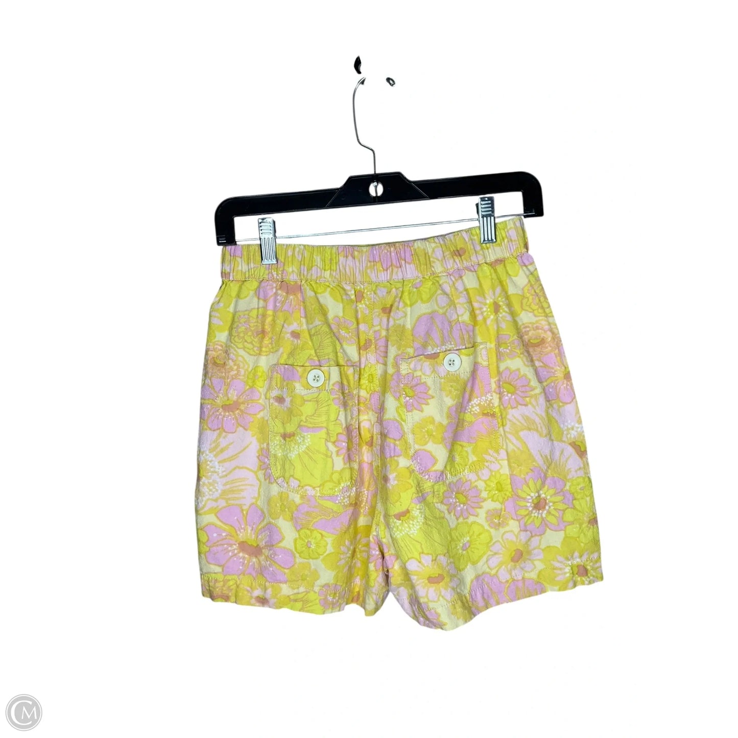 Shorts By Free People In Yellow, Size: Xs