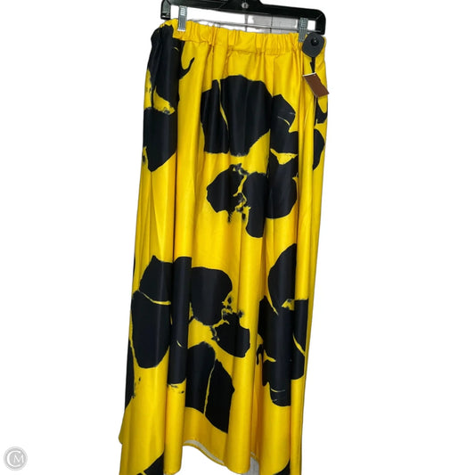 Skirt Maxi By Clothes Mentor In Yellow, Size: Xl