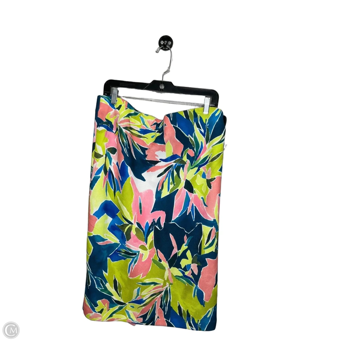 Skirt Midi By Eci In Floral Print, Size: Xl