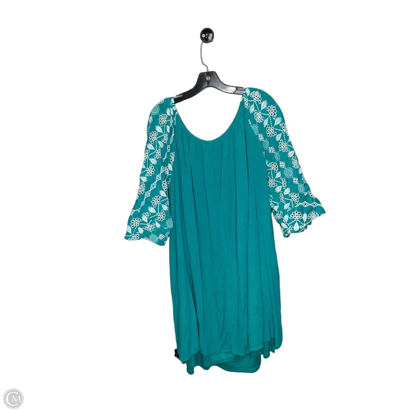 Dress Casual Midi By Cato In Green, Size: 4x