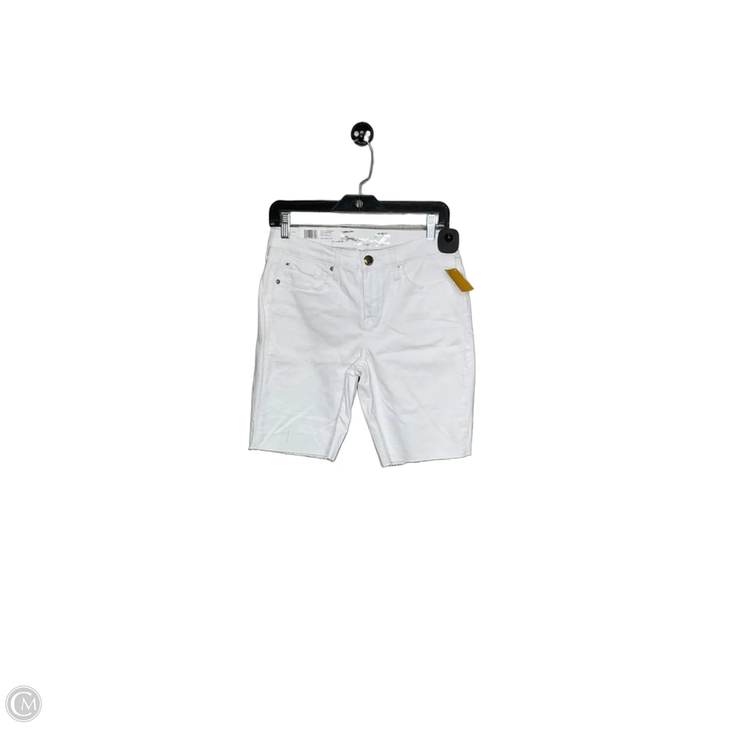 Shorts By Seven 7 In White Denim, Size: 4