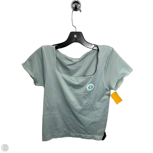Top Short Sleeve By Wallflower In Green, Size: Xl