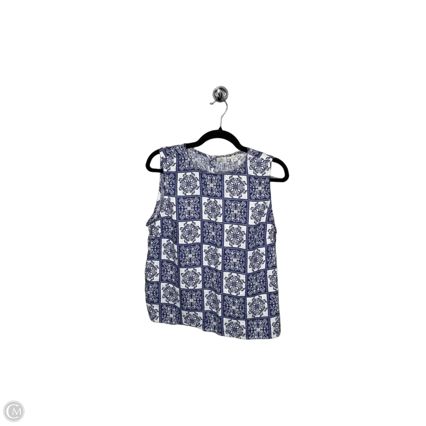 Top Sleeveless By Josie In Blue, Size: Xl