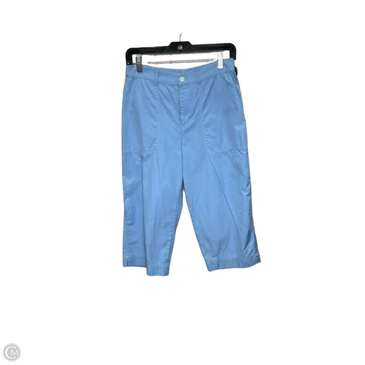 Pants Cropped By Lauren By Ralph Lauren In Blue, Size: 4p