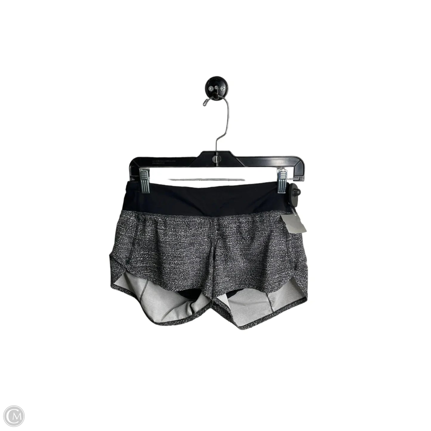 Athletic Shorts By Lululemon In Grey, Size: 6
