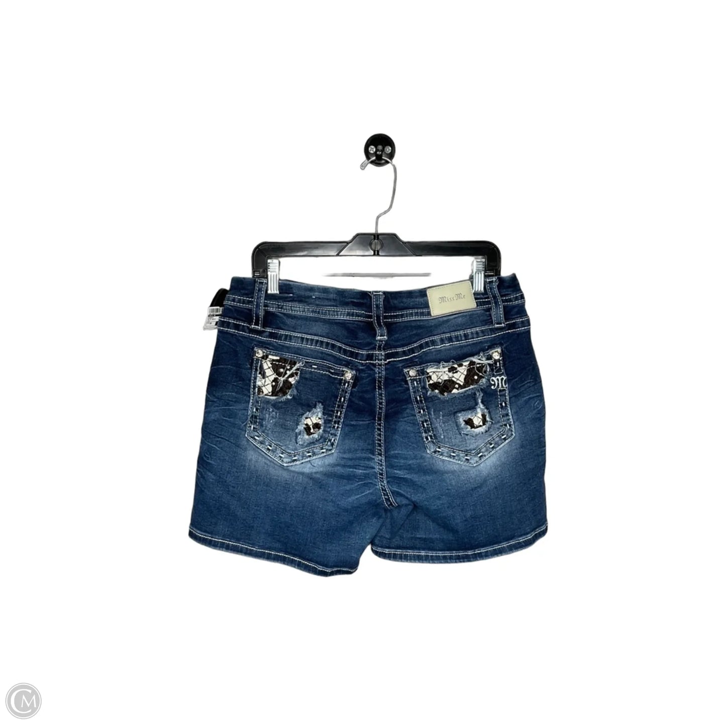 Shorts By Miss Me In Blue Denim, Size: 16