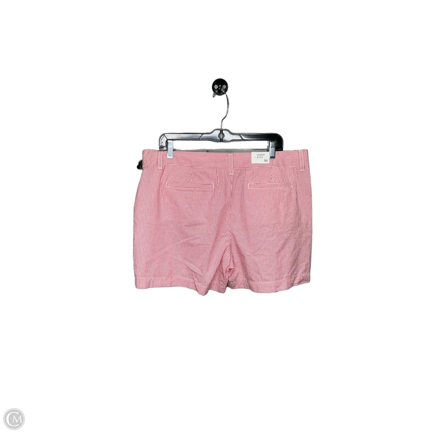 Shorts By Crown And Ivy In Striped Pattern, Size: 16