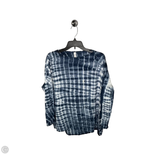 Top Long Sleeve By Lululemon In Blue, Size: M