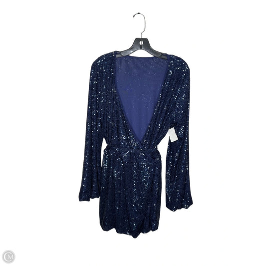 Romper By Free People In Blue, Size: L