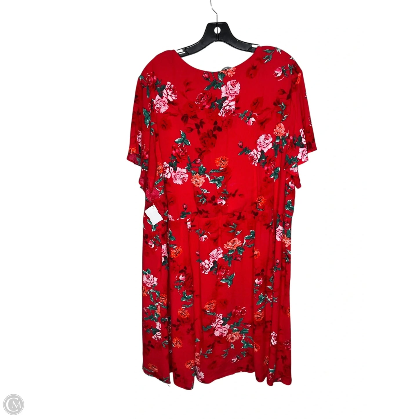 Dress Casual Midi By Torrid In Red, Size: 3x