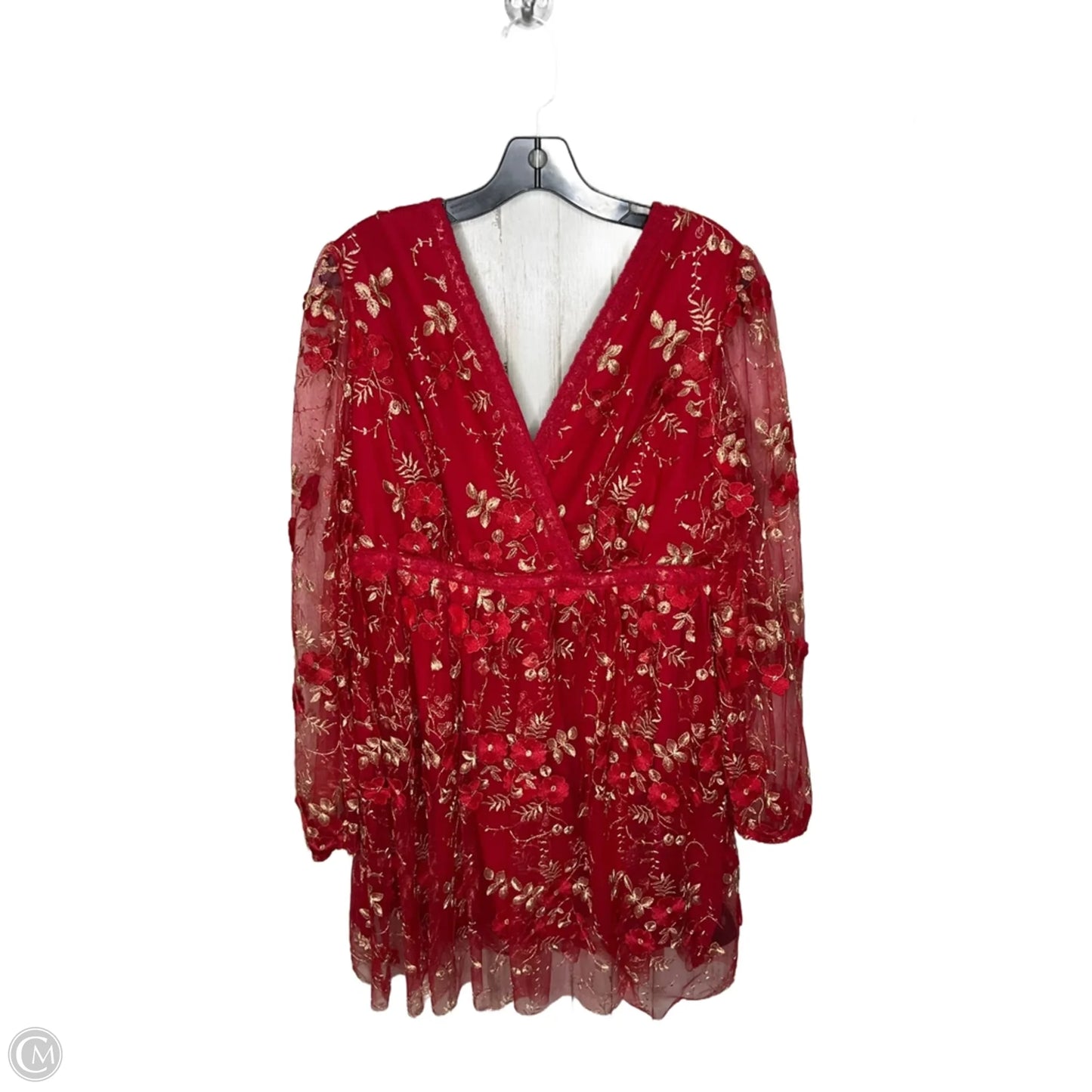 Dress Casual Short By Altard State In Red, Size: 1x